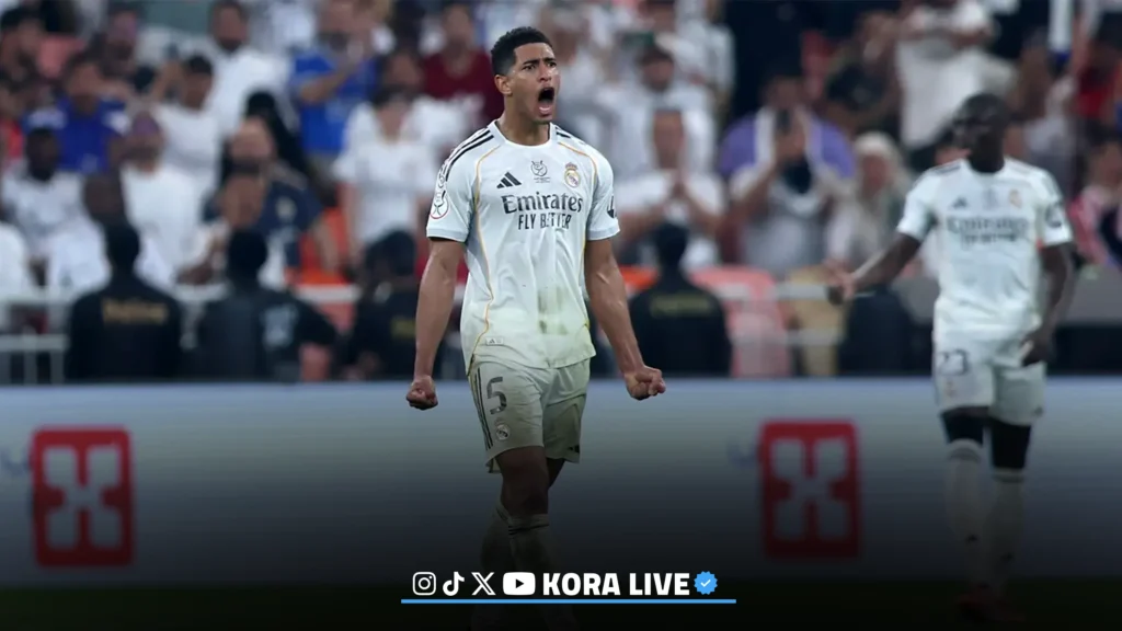 جود بيلينجهام أثناء نفيه لشائعات العداوة مع تشابي ألونسو في ريال مدريد