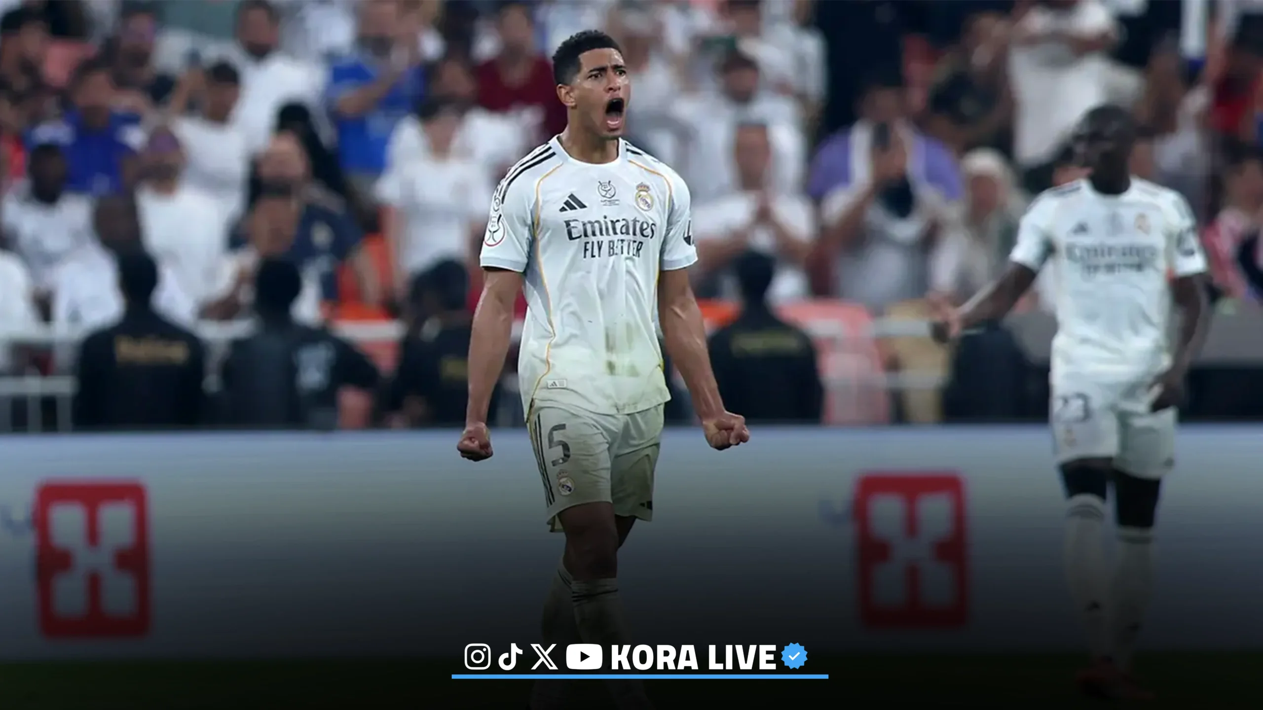 جود بيلينجهام أثناء نفيه لشائعات العداوة مع تشابي ألونسو في ريال مدريد