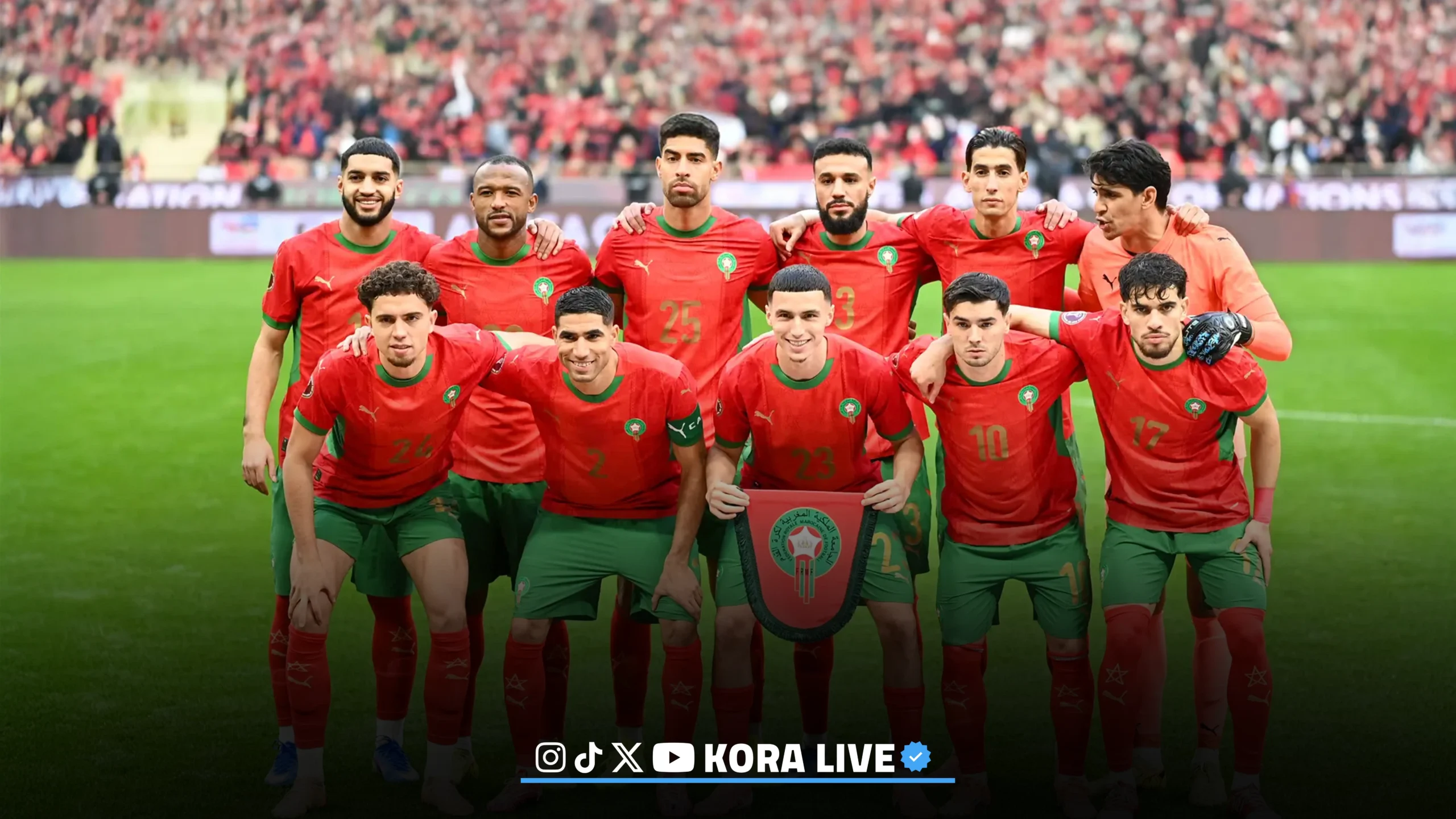منتخبا المغرب ونيجيريا استعدادًا لمباراة نصف نهائي كأس أمم إفريقيا 2025