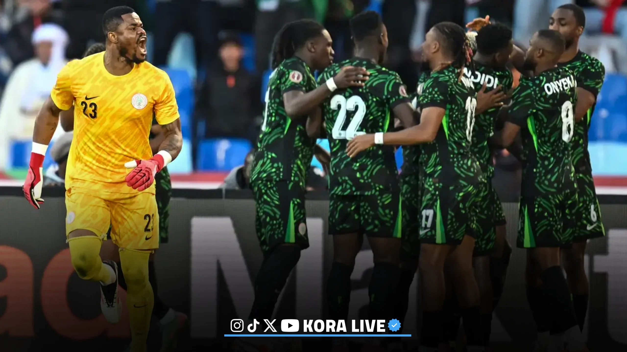 أسطورة نيجيريا يشعل حماس الجماهير قبل القمة الكبرى في المغرب